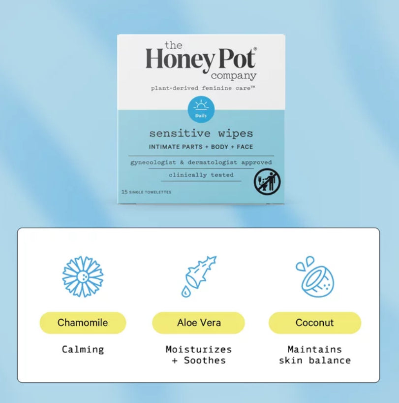 Honey Pot Sensitive Wipes