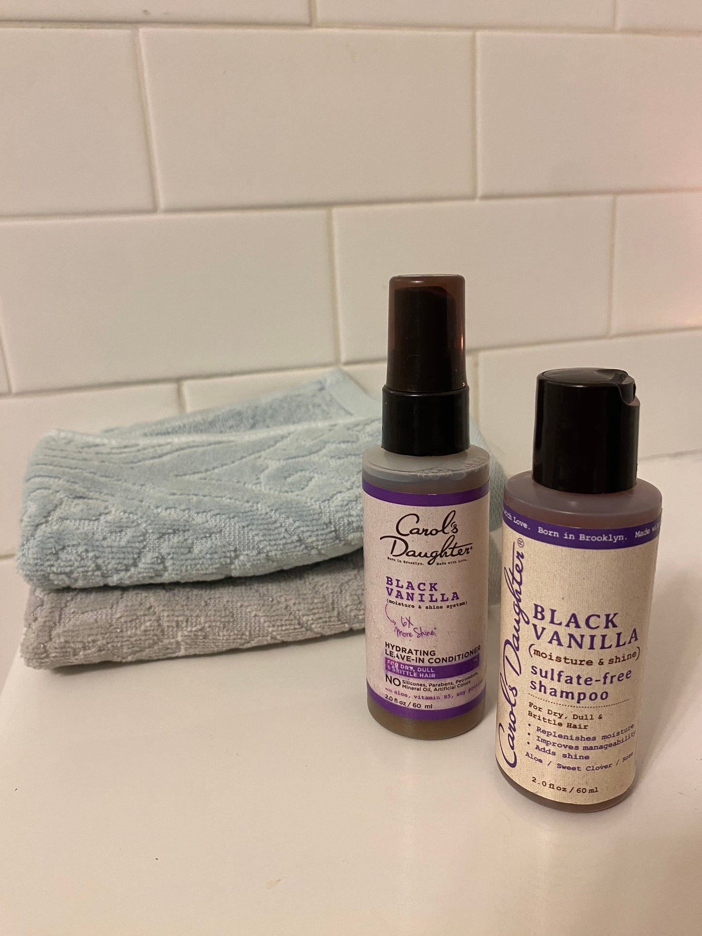 Black Vanilla Hydrating Leave-In Conditioner Spray