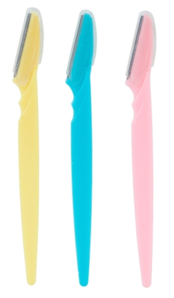 Eyebrow Razors, 3-Pack