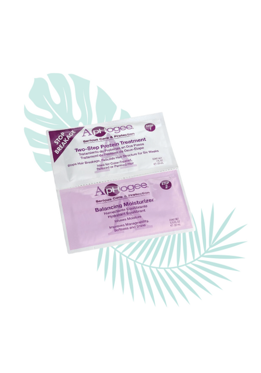 Aphogee Two-Step Treatment/ Balancing Moisturizer Duo Packet