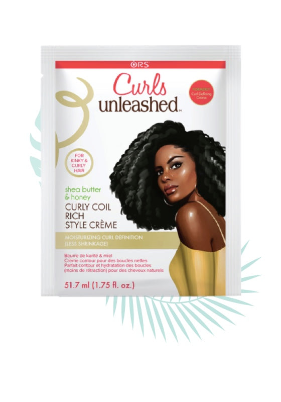 Curls Unleashed, Curly Coil Rich Style Creme